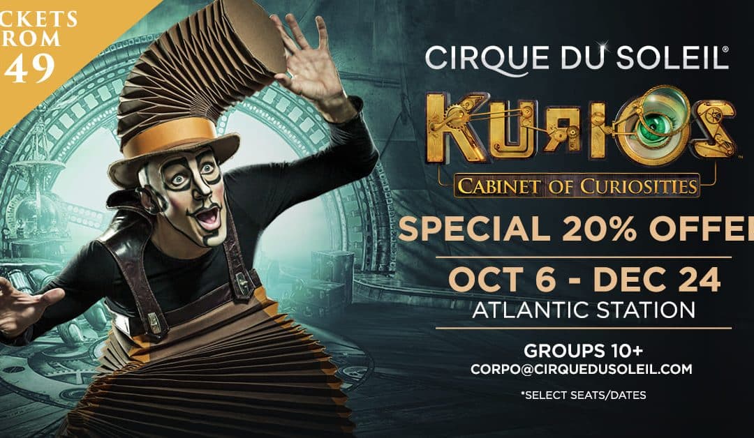 20% Discount to Cirque du Soleil KURIOS